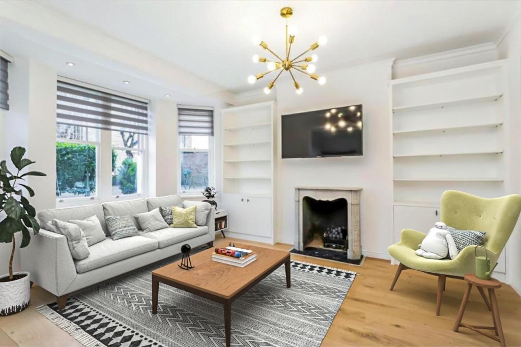 Modern Chelsea Flat, 3Bd 2Bath, With Parking Apartment London Exterior photo
